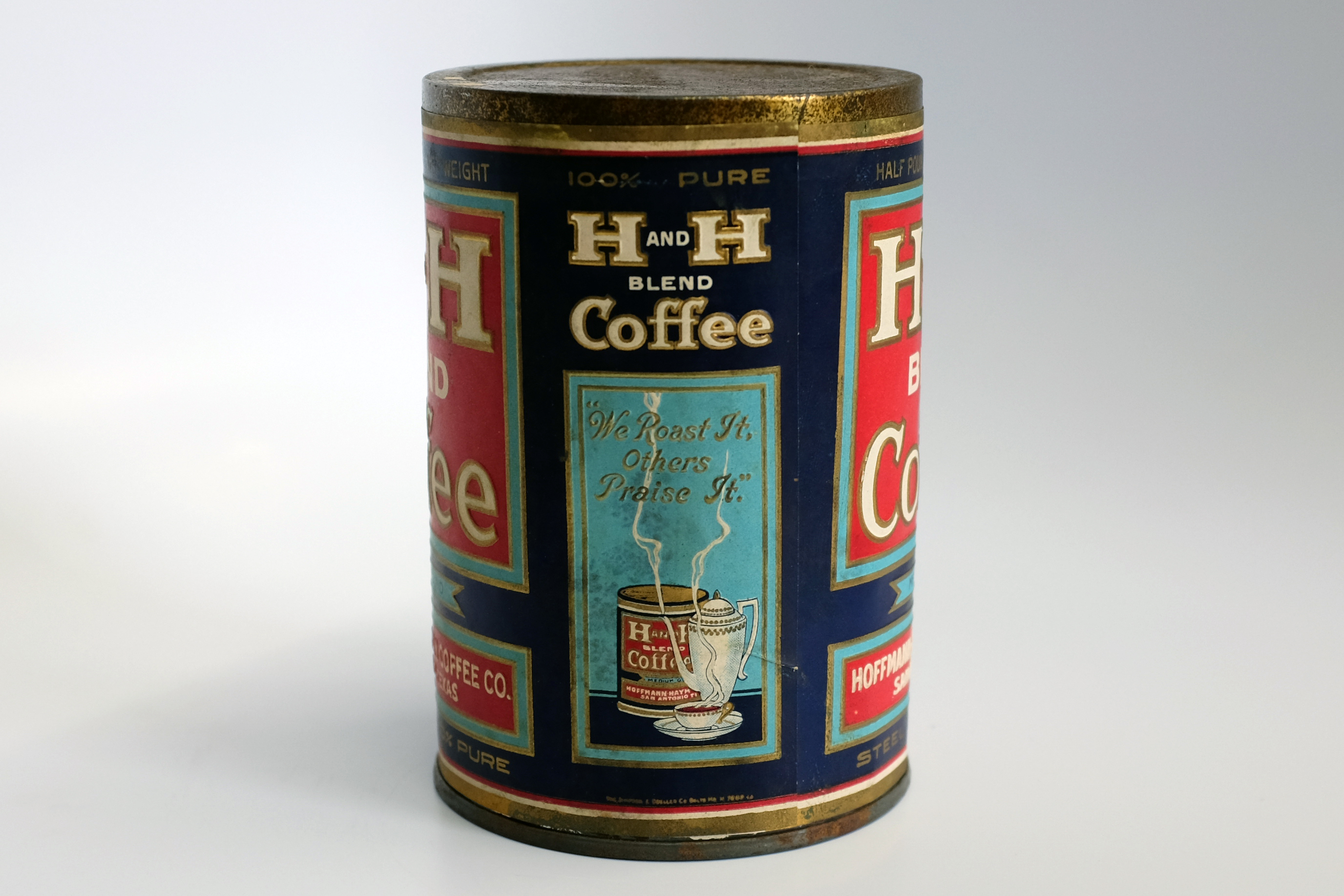 H and H Half Pound Tin - Hoffmann-Hayman Coffee Company