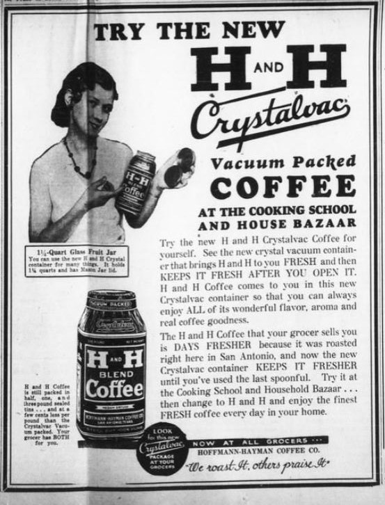 H and H — Register, 14 Oct 1932 1932 Oct 14 San Antonio Register H and H