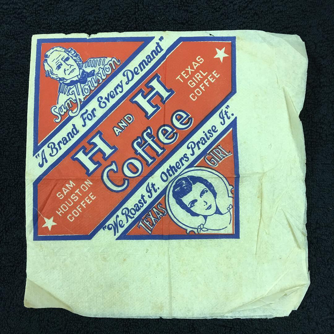 Sam Houston & Texas Girl paper napkin