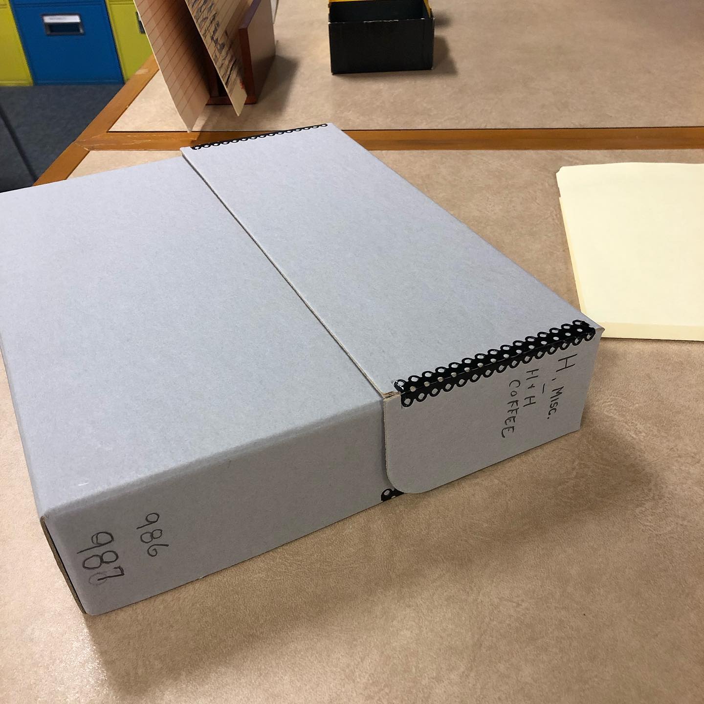 This box is full of pictures in the historical Zintgraff collection of H and H.