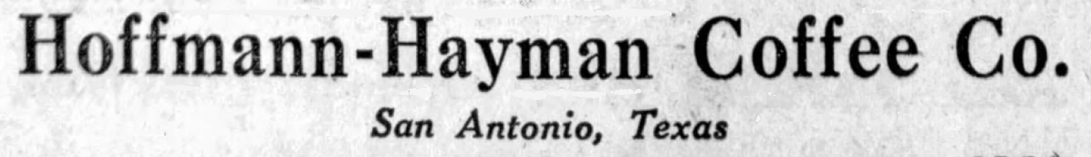 Spices extracts cocoa quality display wordmark crop, 26 Aug 1923 San Antonio Light