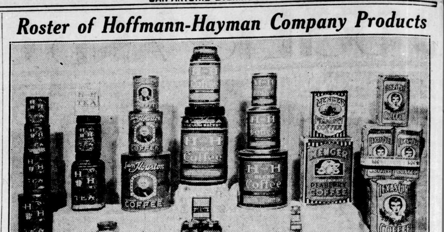 Hoffmann-Hayman product roster display, The News, 10 Mar 1934