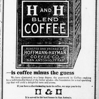 1920 Nov 23 San Antonio Express H&H ADV 1