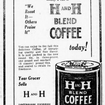 1924 Oct 16 Seguiner Zeitung Seguin H&H ADV