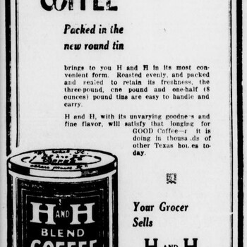 1924 Oct 4 Hondo Anvil Herald H&H ADV