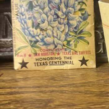 1936 texas blue bonnet seed packet