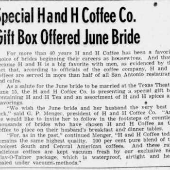 1943 06 14 the news special h and h gift box june bride page 01