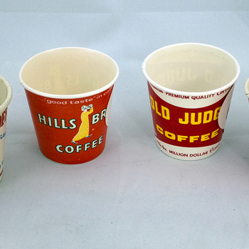 Sample paper cups