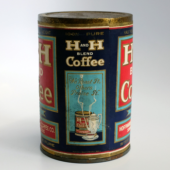 H and H Half Pound Tin