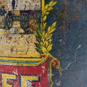 Broncho Coffee Tin Front