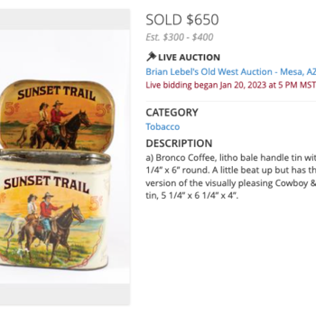 Broncho Coffee & Sunset Trails Cigars