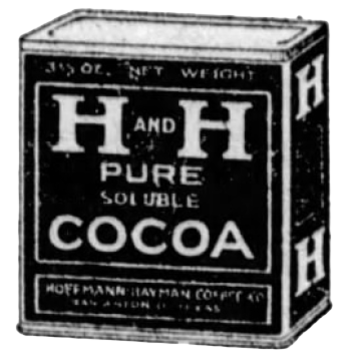 Newspaper crop — 1923 Light, cocoa from spices & extracts spread (no reference tin photo yet)