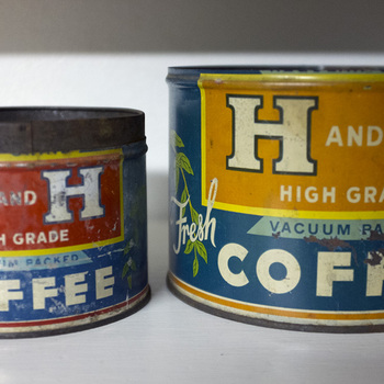 H and H High Grade Three Pound Tin