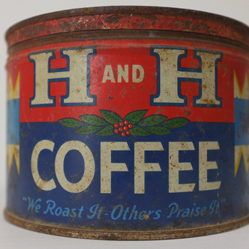 H and H one-pound tin
