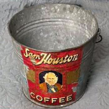 sam houston zinc pail